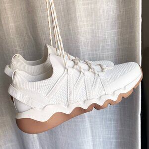 Madewell Field Knit Sneakers in White